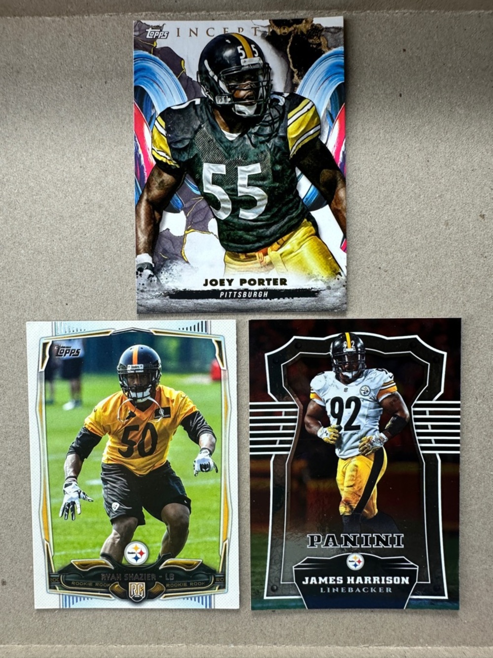 Steelers Troy Polamalu & Ben Roethlisberger + teammates lot of 16 - Picture 8 of 15